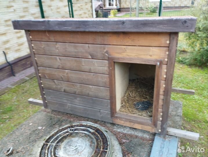 Будка для собаки утепленная