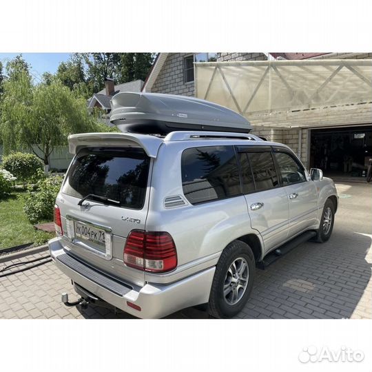 Автобокс Вояж 520л 205см Серый