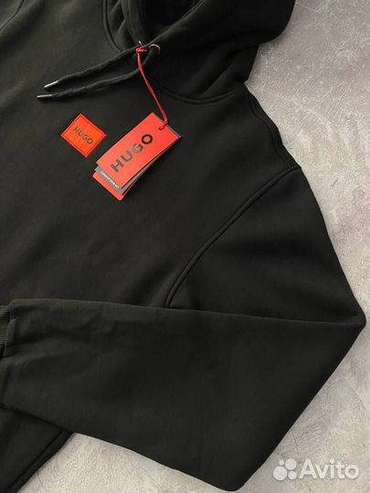Худи Hugo Boss черное новое