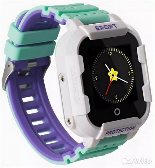 SMART baby watch Wonlex KT03 Зеленые детские сенсо