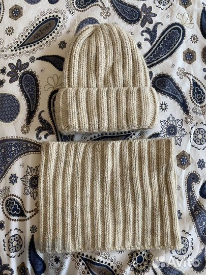 Шапка и снуд для девочки