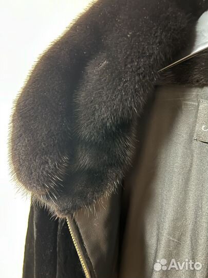 Мужская норковая шуба