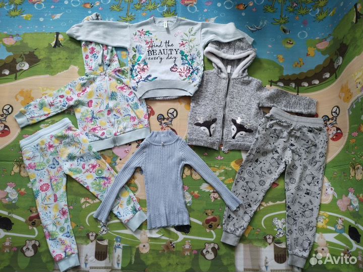 Пакет одежды для девочки 104 110 acoola mothercare