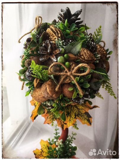 Осеннее дерево счастья