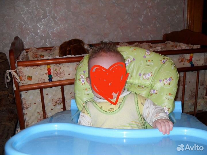 Детская кроватка стульчик для кормления
