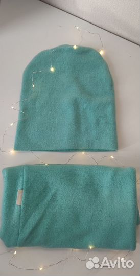 Комплект шапка и снуд Brazgovka, шерсть,ангора