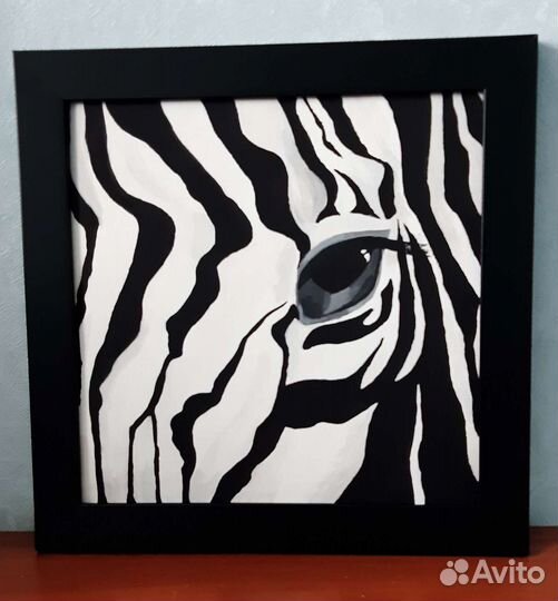 Картина акрилом на холсте