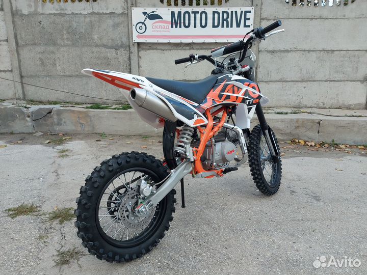 Питбайк kayo basic TT125EM 17/14 KRZ эл.ст 2022г