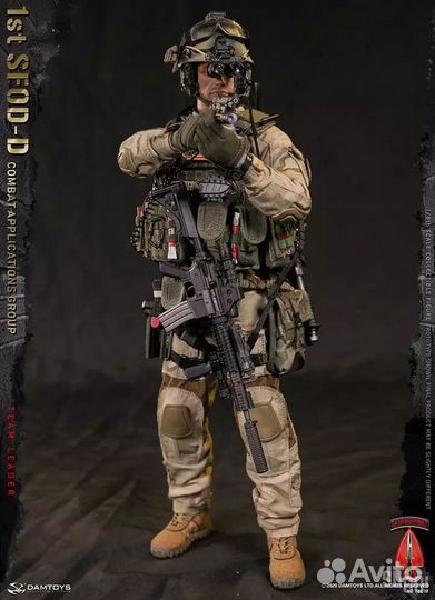 Damtoys 1st sfod-D Дельта Мадс Миккельсен hot toys