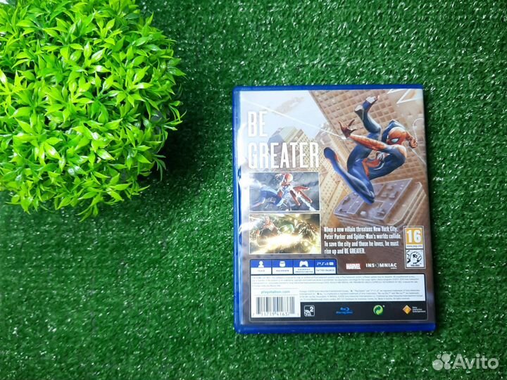 Marvel spider man диск на ps4