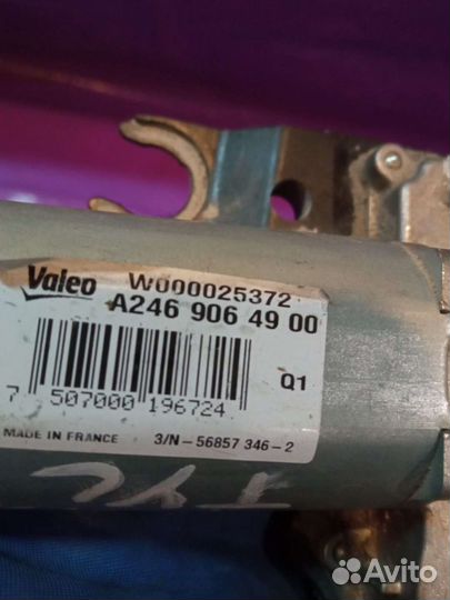 Mercedes b180 w246 m270 моторчик заднего дворника