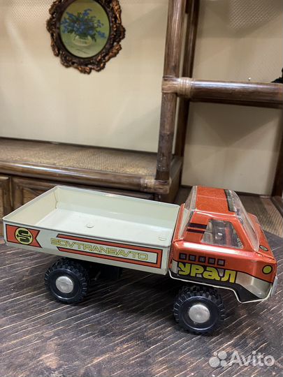 Машинка урал игрушка СССР