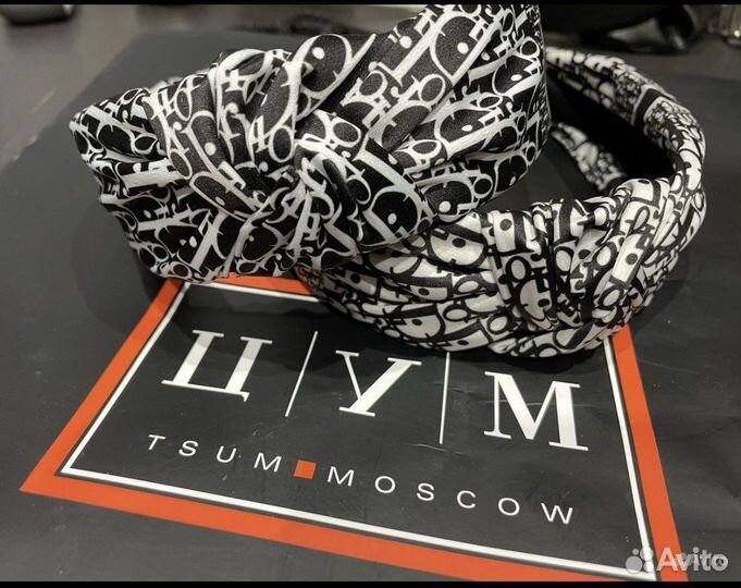 Ободок для волос Cristian Dior обруч