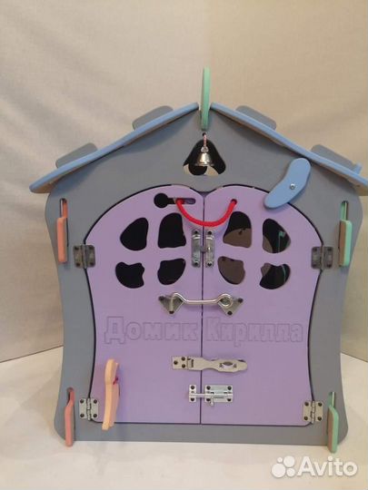 Бизиборд домик