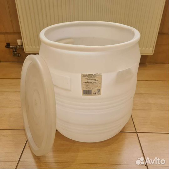 Бочка полиэтиленовая для пищевых продуктов