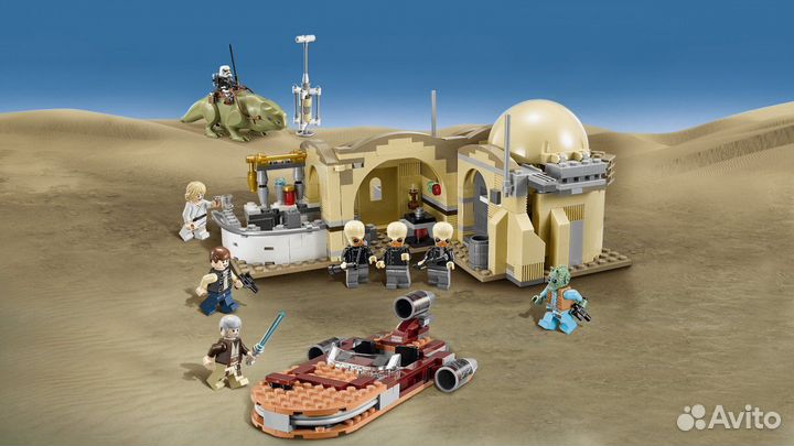 Новый Lego 75052 Кантина Мос Айсли MosEisleyCantin