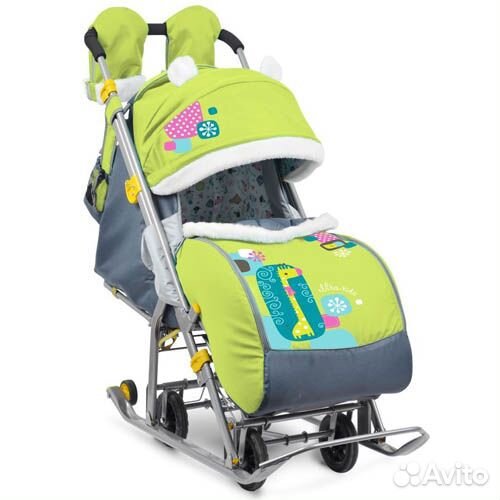 Санки коляска ника