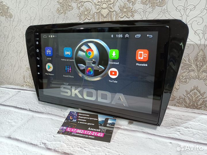 Магнитола Skoda Octavia A7 android