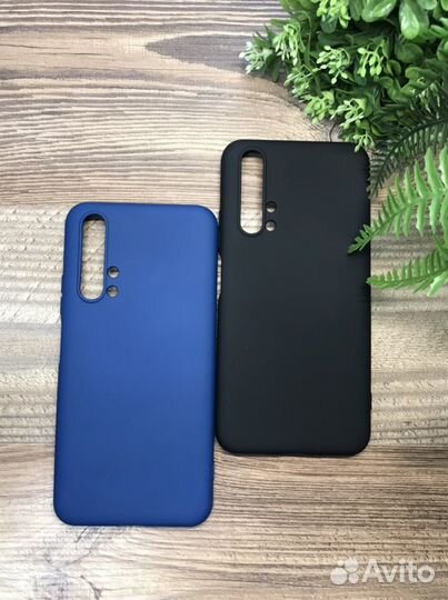 Чехол силиконовый Huawei Honor 20 pro оранжевый