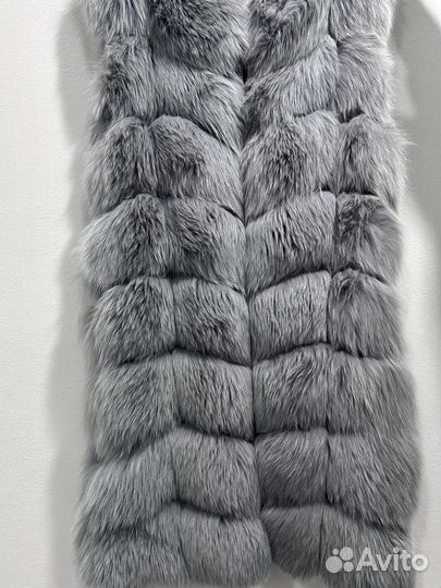 Меховая жилетка писец