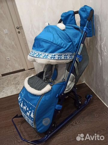 Коляска санки