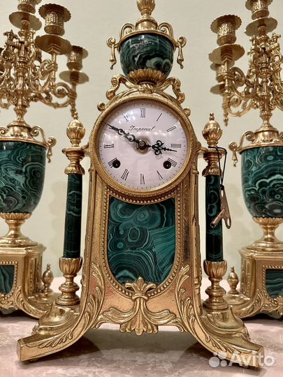 Каминные часы/канделябры Италия Imperial