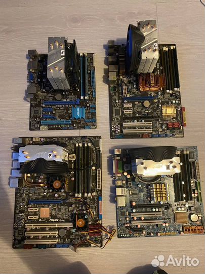 Набор мат плата 775 + xeon 5440 + 8gb DDR2 + кулер