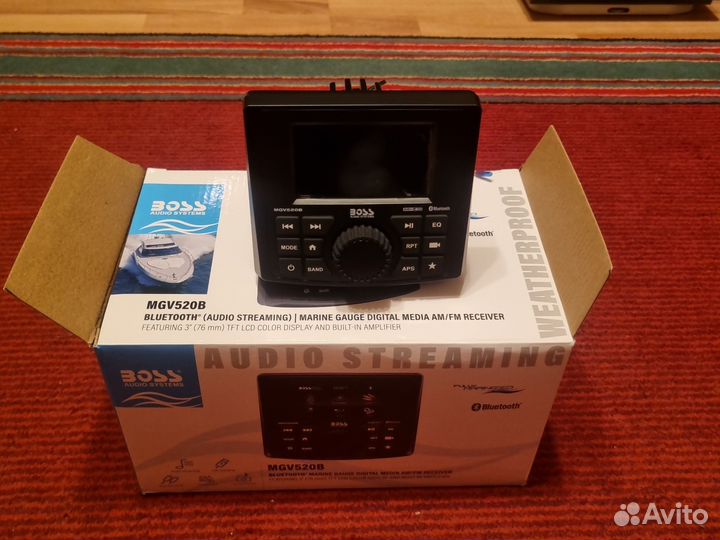 Морская магнитола boss MGV520B