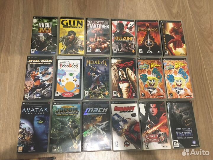 Игры для psp (Редкие)