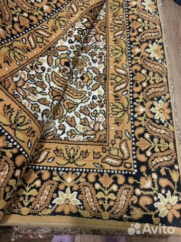 Ковер шерстяной СССР 1,93 на 2,80