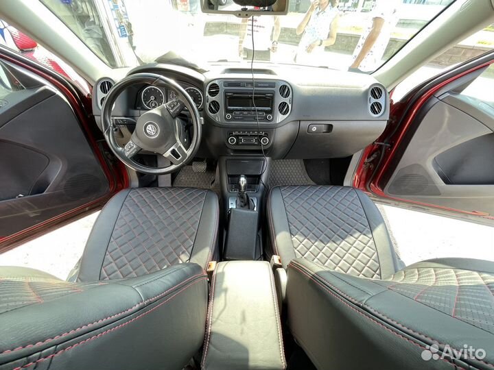 Авточехлы из экокожи Volkswagen Tiguan 1