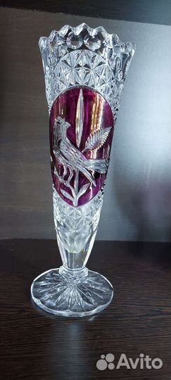 Ваза для цветов стекло