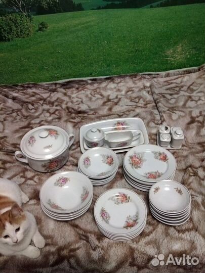 Сервизы столовые СССР