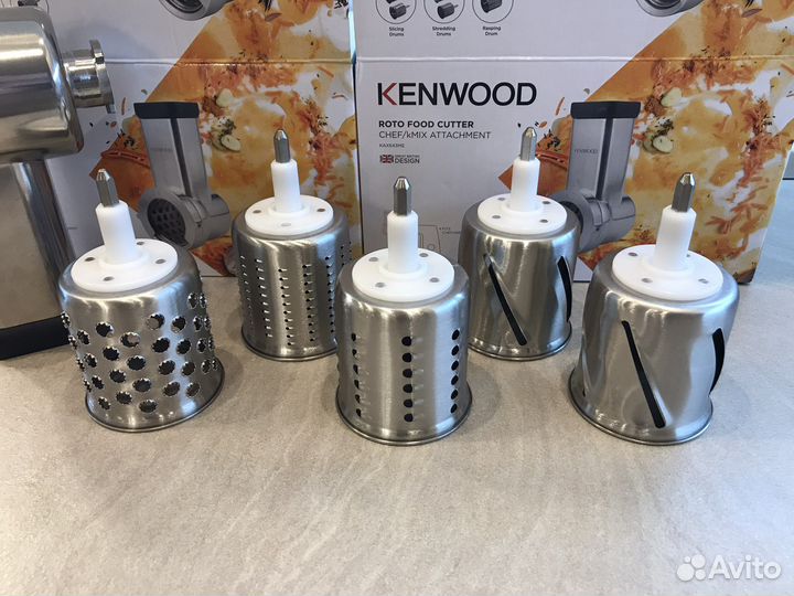 Новая Насадка терка-ломтерезка Kenwood kax643me