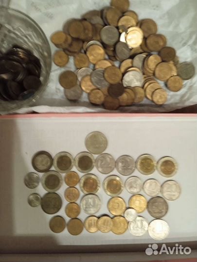 Монеты России 90х