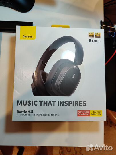 Беспроводные наушники Baseus Bowie H1i Bluetooth