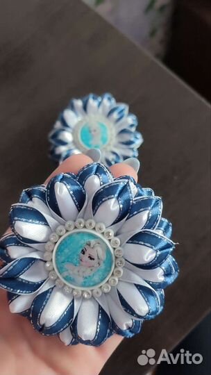 Резиночки для волос. Ручная работа