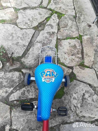 Велосипед Щенячий патруль, диаметр колес 12,5