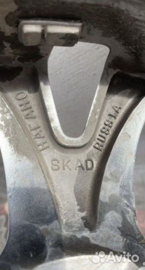 2шт диск литой 5*112 Skad нагано R16