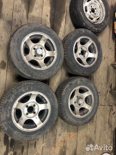 Литые диски r13 с резиной