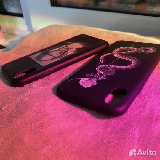 Чехол на iPhone XS силиконовый