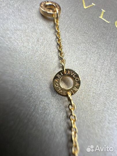 Колье золотое Bvlgari