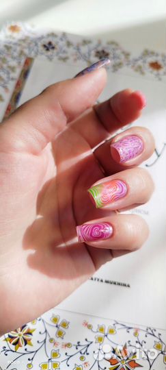 Модель на маникюр