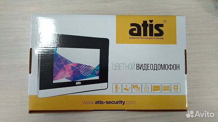 Видеодомофон atis с вызывной панелью