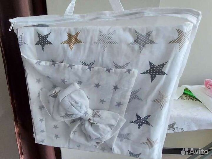 Конверт-одеяло на выписку унисекс