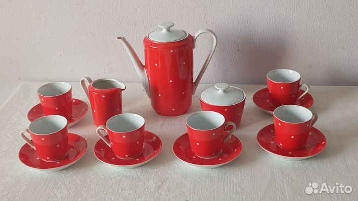 Кофейный сервиз kahla гдр