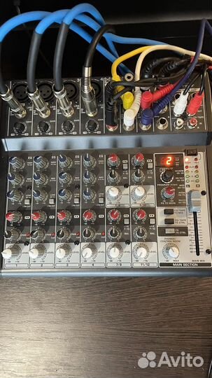 Микшерный пульт behringer xenyx1202fx
