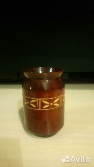 Деревянная ваза