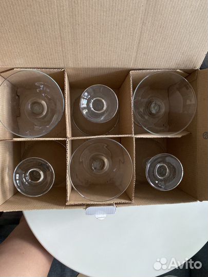 Фужеры для мартини, 6 шт, бокал, креманка