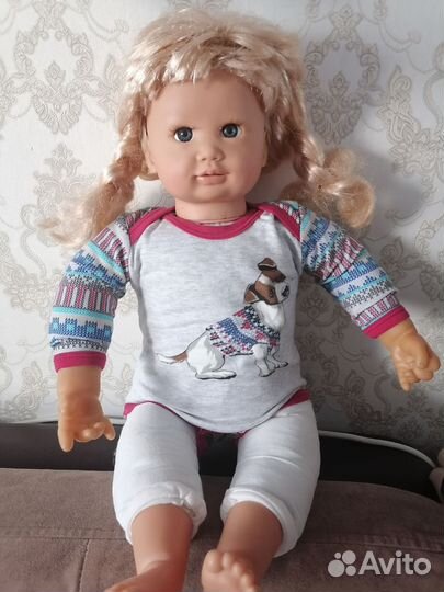 Интерактивная кукла кукла СССР гдр большая